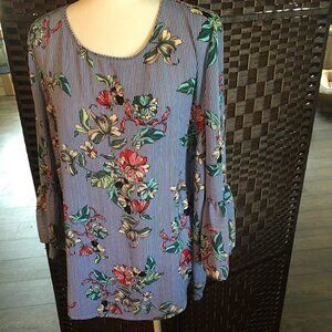 Tacera Bell Sleeve Blouse